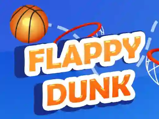 Гульня Flappy Dunk онлайн