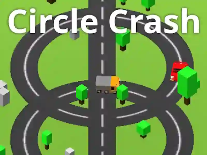Гульня Circle Crash онлайн