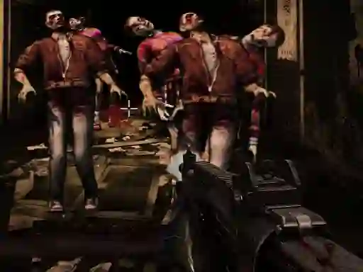 Гульня Zombie Shooter 3d онлайн