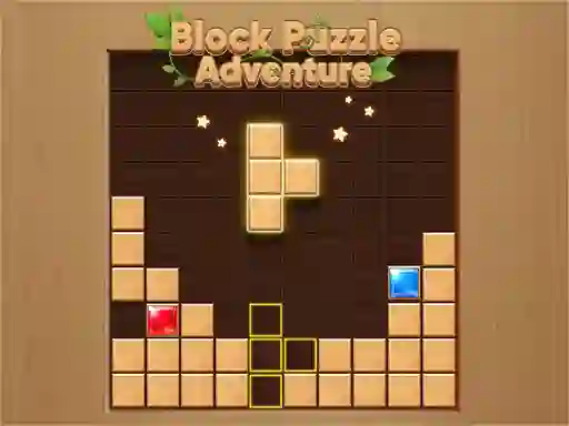 Гульня Block Puzzle Adventure онлайн
