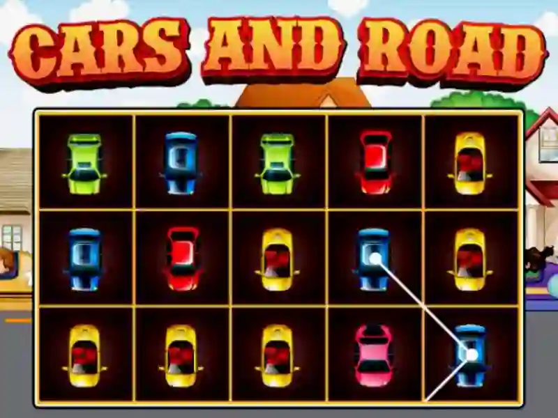 Гульня Cars And Road онлайн