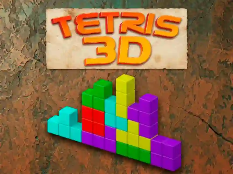 Гульня Tetris 3D онлайн