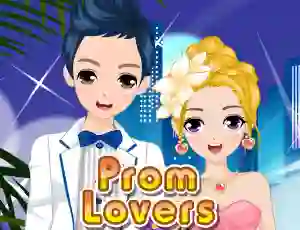 Гульня Pretty prom lovers онлайн