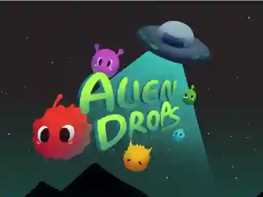 Гульня Alien Drops онлайн