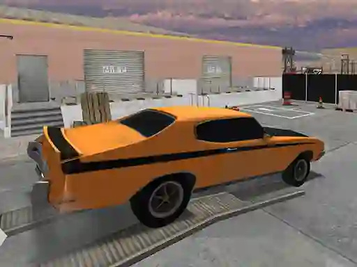 Гульня Backyard Car Parking онлайн