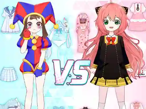 Гульня Shining Anime Star Dress Up онлайн