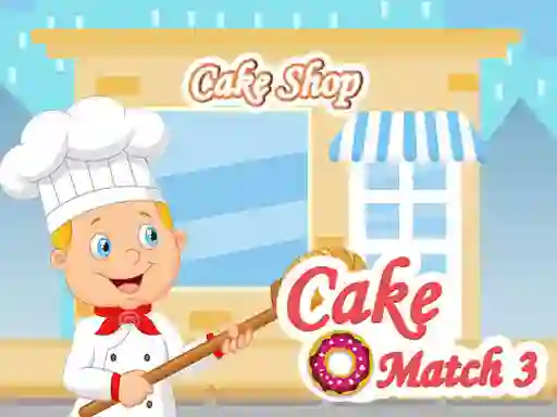 Гульня Cake Match 3 онлайн
