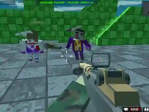 Гульня Survival Shooting Xtreme Crazy Pixel Combat онлайн