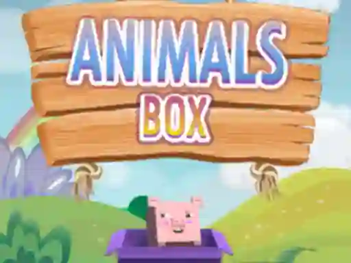 Гульня Animals Box онлайн