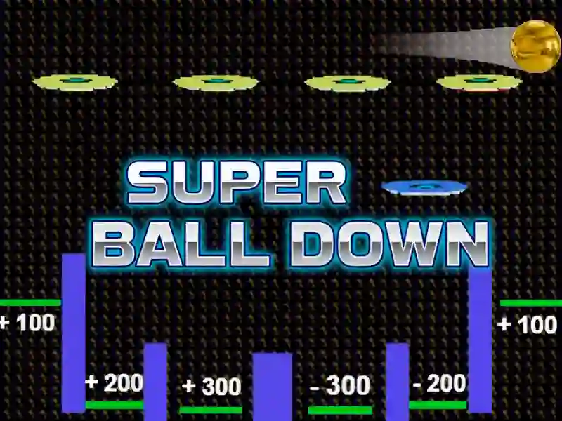 Гульня Super Ball Down онлайн