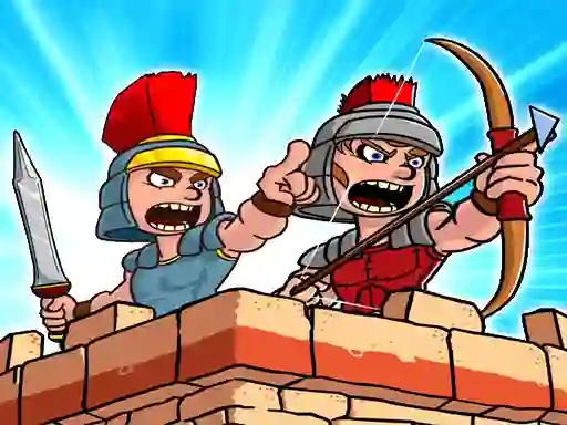 Гульня Impire Rush Rome Wars Tower Defense онлайн