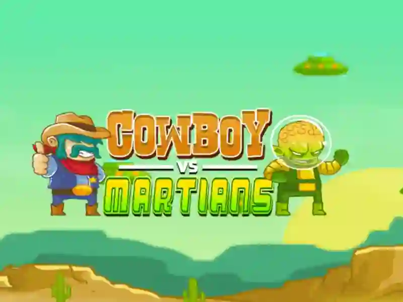Гульня Cowboys vs. Martians онлайн