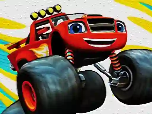 Гульня Monster Trucks Hidden Wheels онлайн