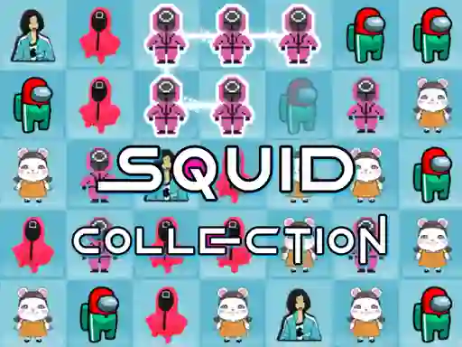 Гульня Squid Collection онлайн