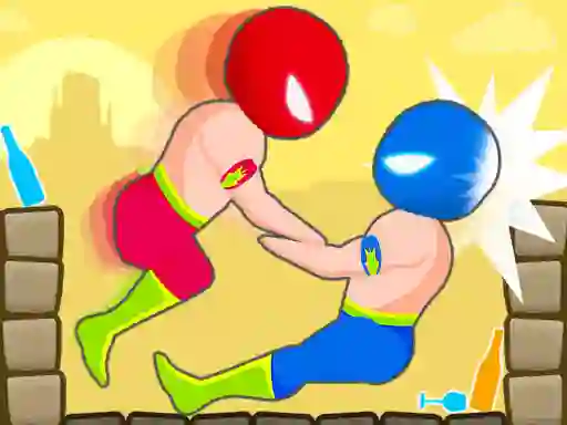 Гульня Drunken Wrestle онлайн