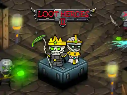 Гульня Loot Heroes 2 онлайн