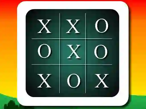 Гульня Sunset Tic Tac Toe онлайн