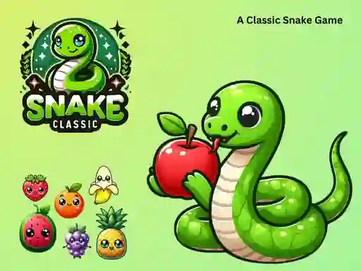 Гульня Snake Classic онлайн