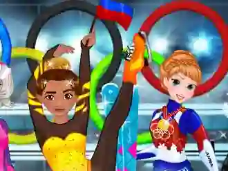 Гульня Princess Winter Olympics онлайн