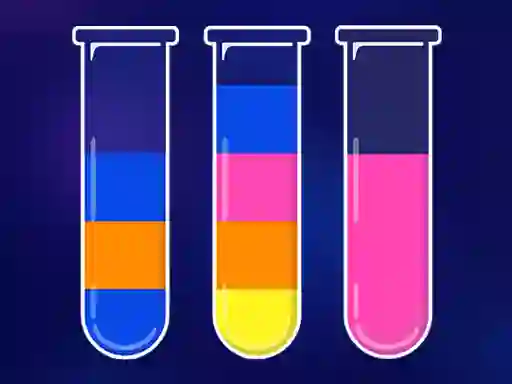 Гульня Color Sort Puzzle онлайн