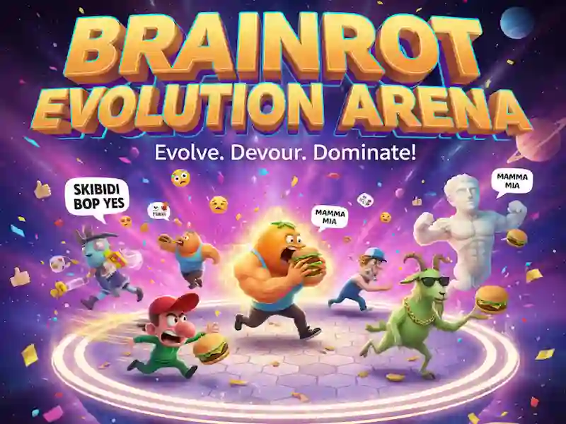 Гульня Brainrot Evolution Arena онлайн