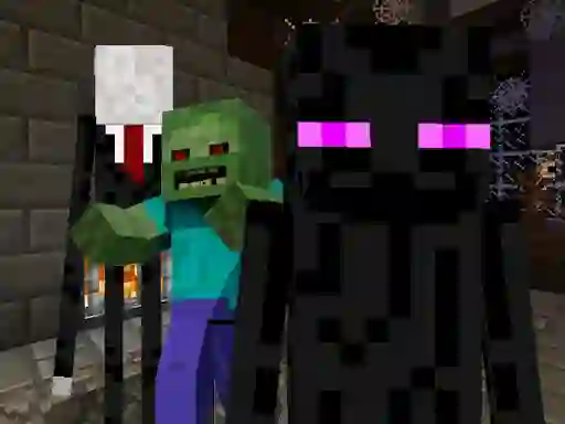 Гульня Mineworld Horror онлайн