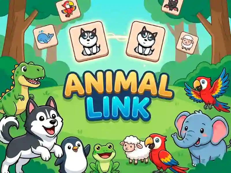 Гульня Animal Link онлайн