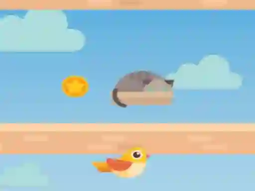 Гульня Bird Platform Jumping онлайн