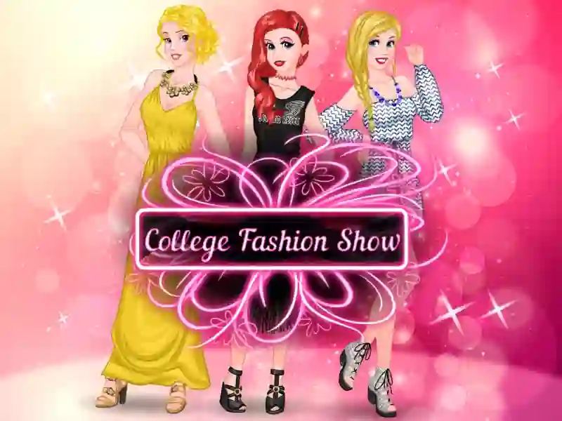 Гульня College Fashion Show онлайн