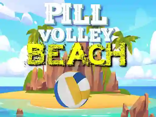 Гульня Pill Volley Beach онлайн