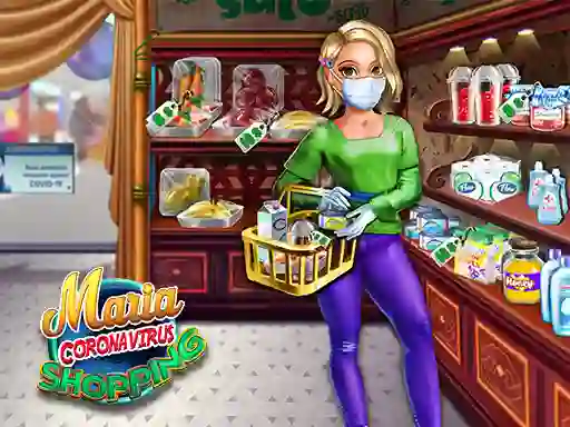 Гульня Maria Coronavirus Shopping онлайн