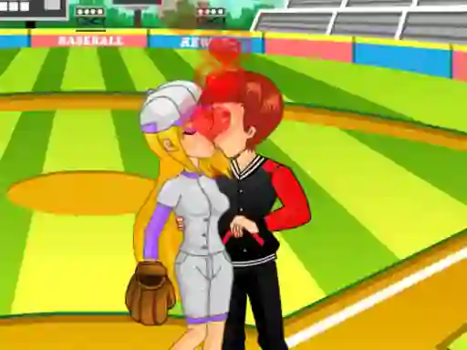 Гульня Baseball Kissing онлайн