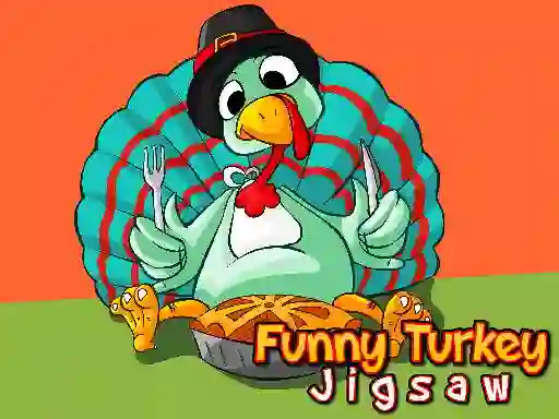 Гульня Funny Turkey Jigsaw онлайн