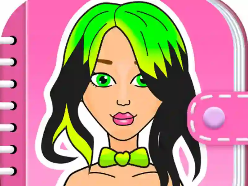 Гульня DIY Paper Doll онлайн