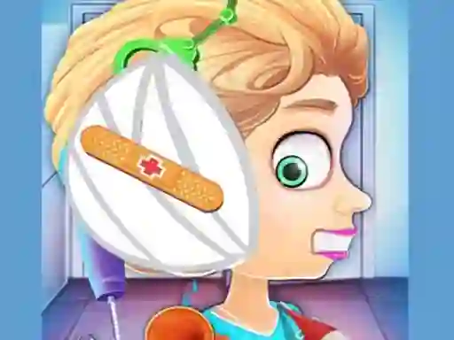 Гульня Children's doctor: Treating ears онлайн