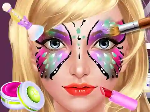 Гульня Face Paint Salon онлайн