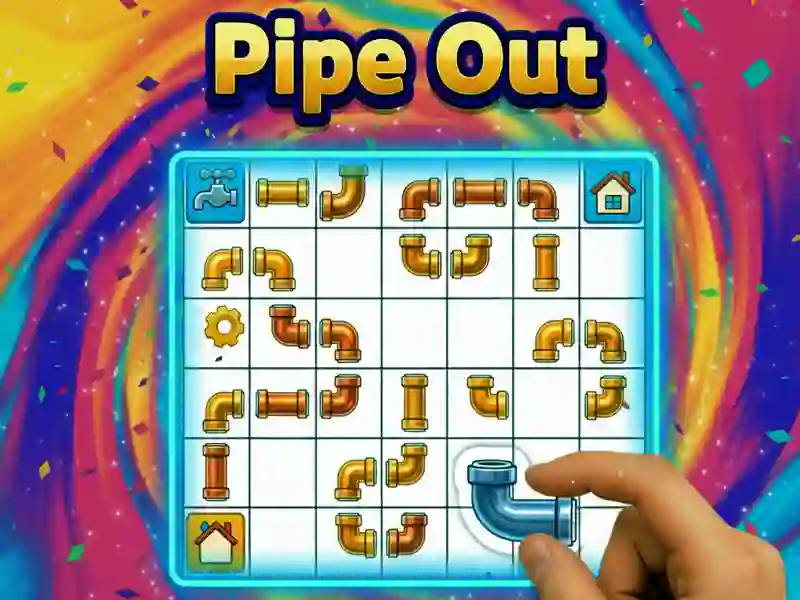 Гульня Pipe Out онлайн