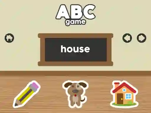 Гульня ABC Game онлайн