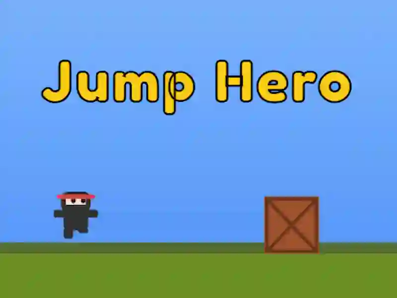 Гульня Jump hero онлайн