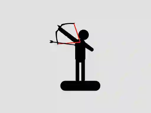Гульня Stickman archer онлайн