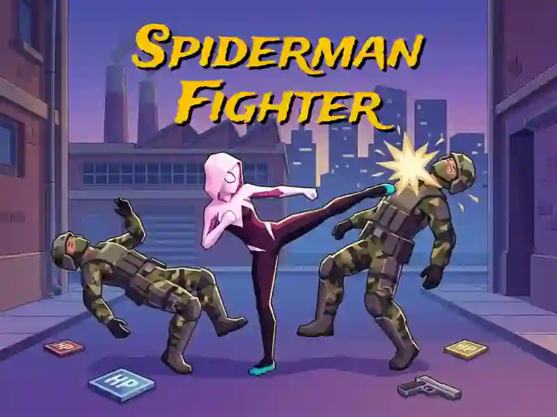 Гульня Spiderman Fighter онлайн