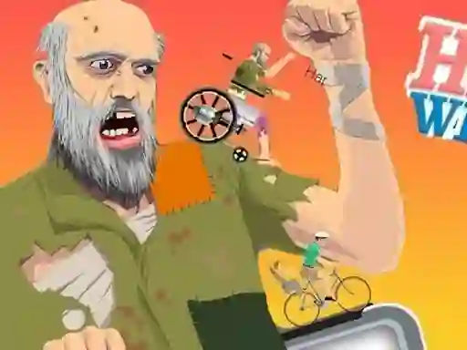 Гульня Happy Wheels онлайн