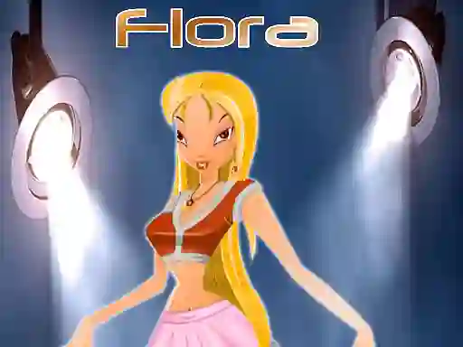 Гульня Winx Flora Fashion Girl онлайн