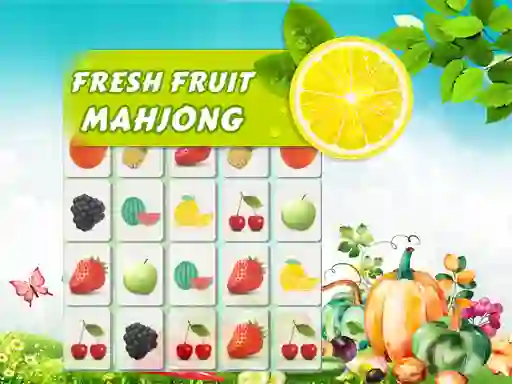 Гульня Fresh Fruit Mahjong онлайн