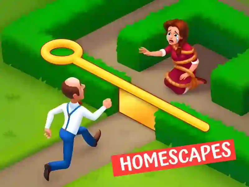 Гульня Homescapes онлайн