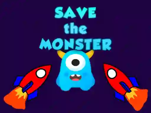 Гульня Save the Monster онлайн