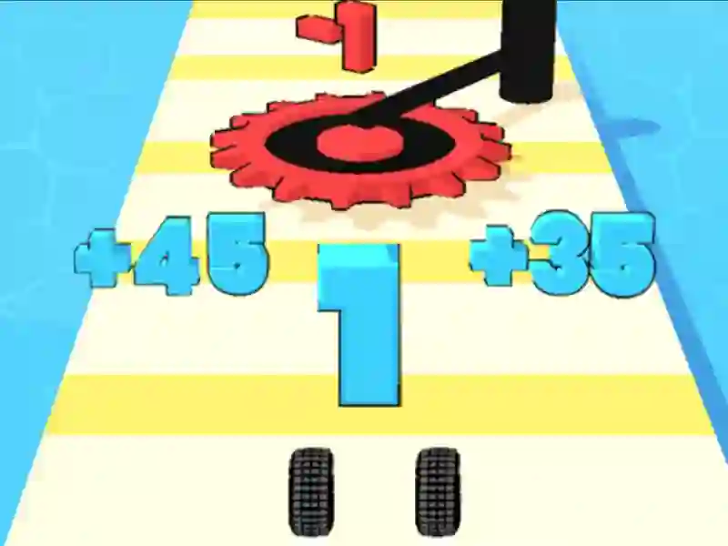 Гульня Number Run 3D онлайн