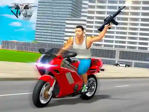 Гульня Open World Crime City Shooting онлайн