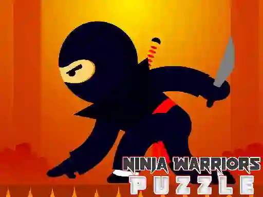 Гульня Ninja Warriors Puzzle онлайн