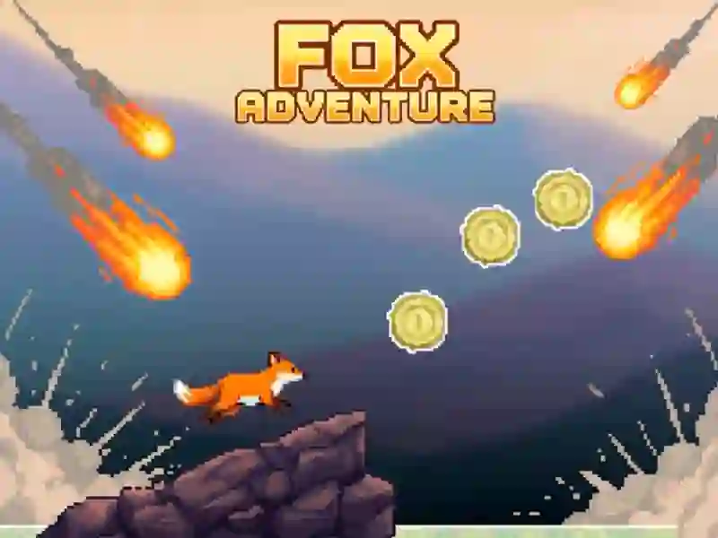 Гульня Fox Adventure онлайн